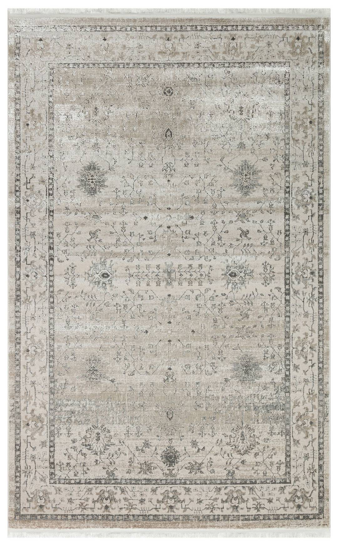 Lisbon  Xalçası |  LS 02 Cream Silver