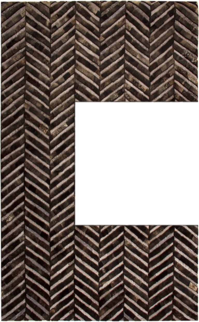 Lambfell Chevron Brown Montana U Shape — görünüş 1