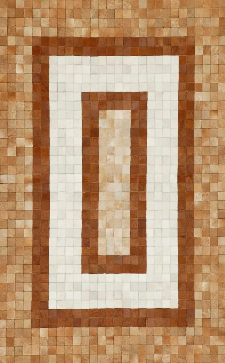 Deri Halı P 55 Border 01 — görünüş 1