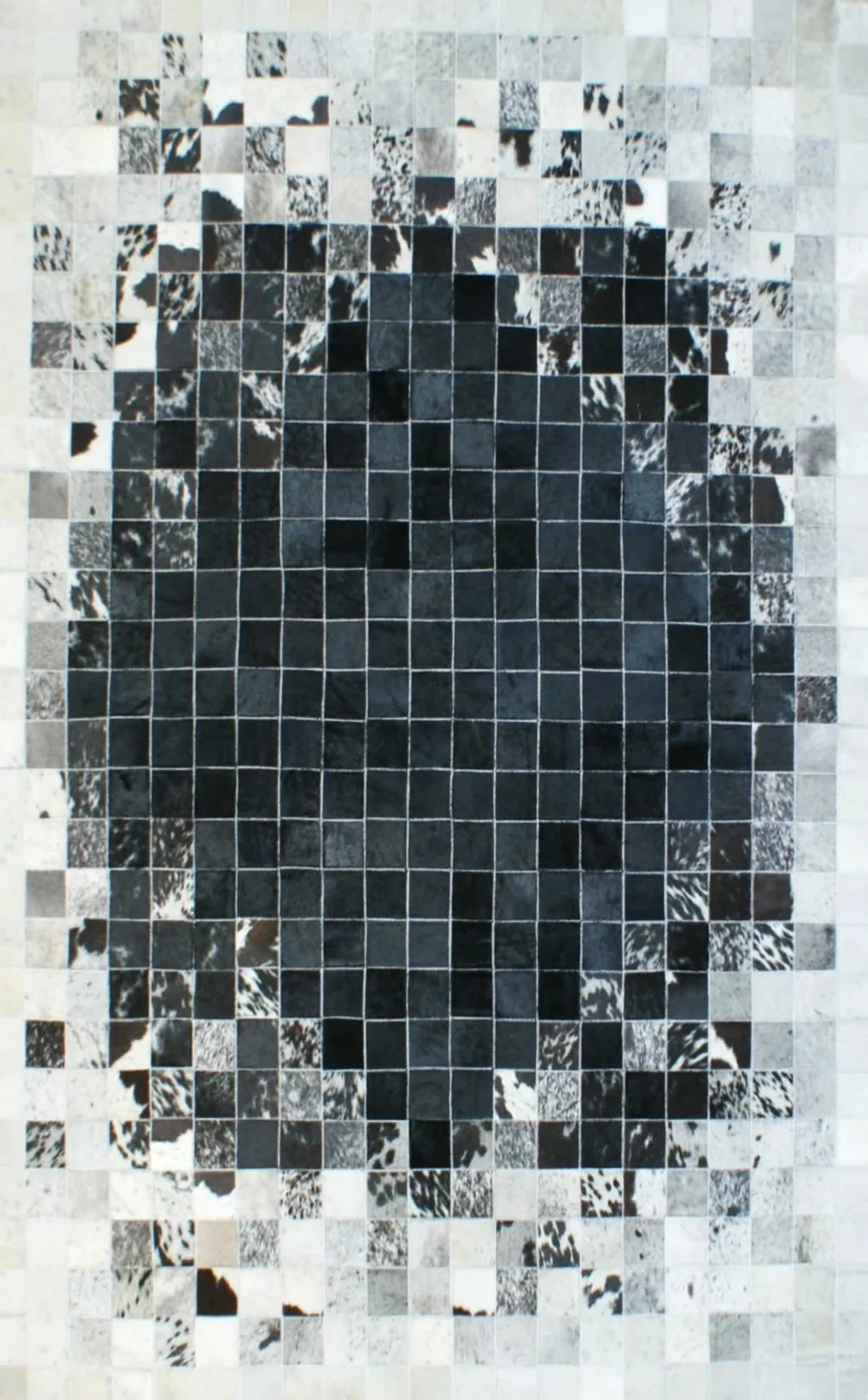 Deri Halı SP-205 Black Reverse — görünüş 1