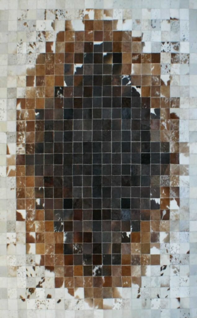 Deri Halı SP-206 Brown Reverse — görünüş 1