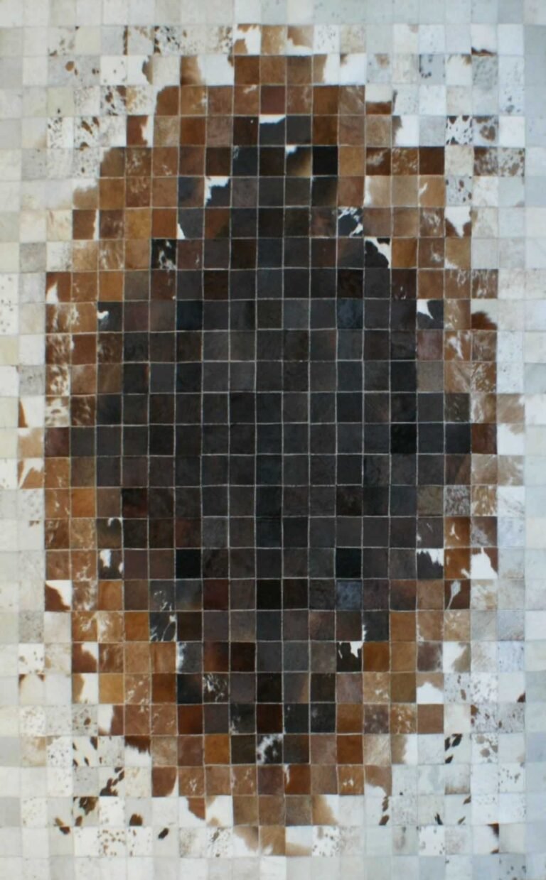 Deri Halı SP-206 Brown Reverse — görünüş 1